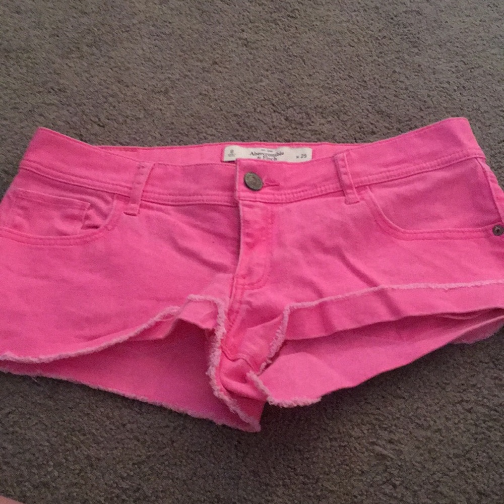 Abercrombie Hot pink shorts